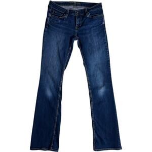Big Star Remy Bootcut Jeans Size 28L Low Rise Dark Wash